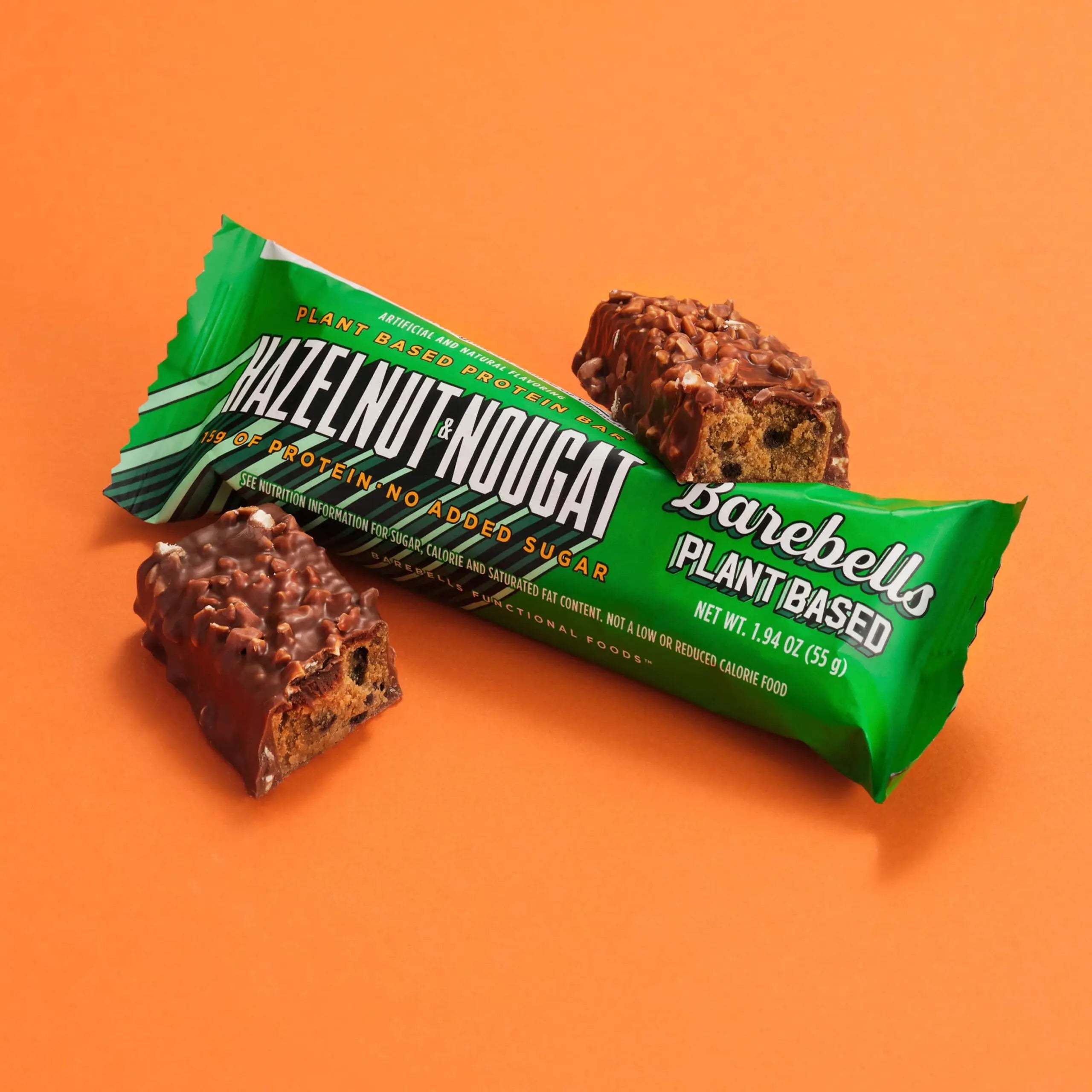 BAREBELLS HAZELNUT NOUGAT PLANT BASED