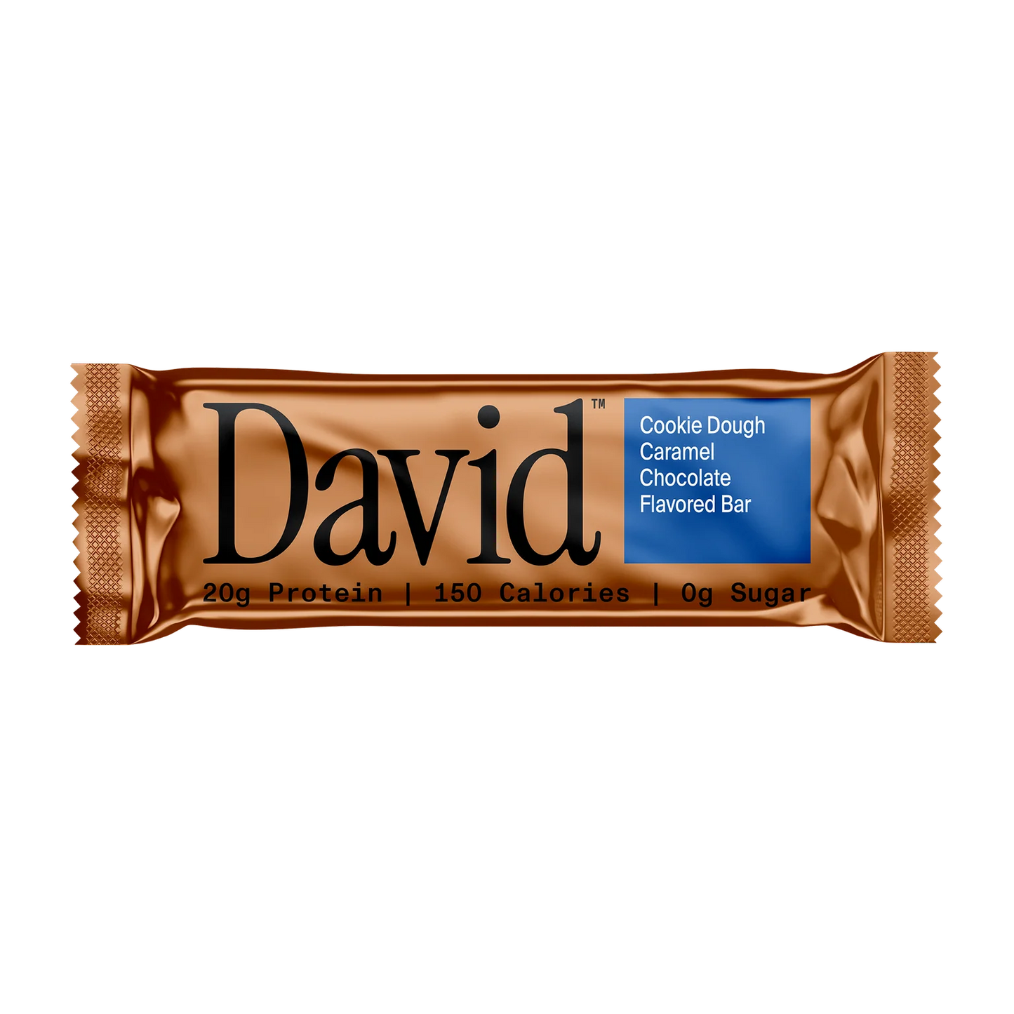 DAVID PROTEIN BRONZE COOKIE DOUGH CARAMEL CHOCOLATE