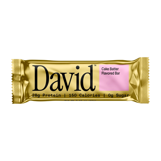 DAVID PROTEIN GOLD CAKE BATTER