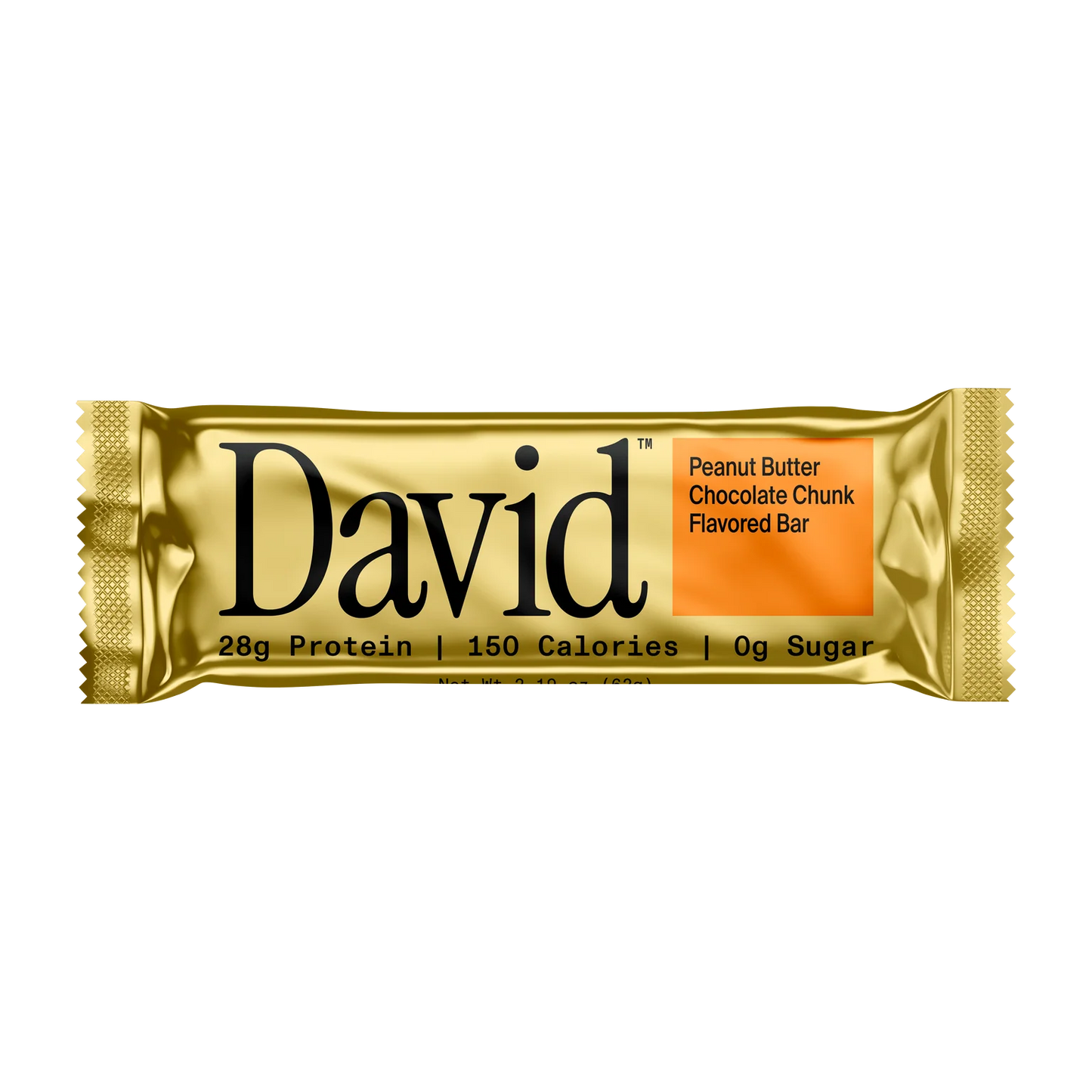 DAVID PROTEIN GOLD PEANUT BUTTER CHOCOLATE CHUNK