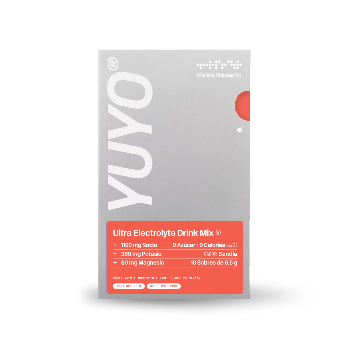 YUYO Ultra Electrolyte Drink Mix-CAJA C/10 SOBRES