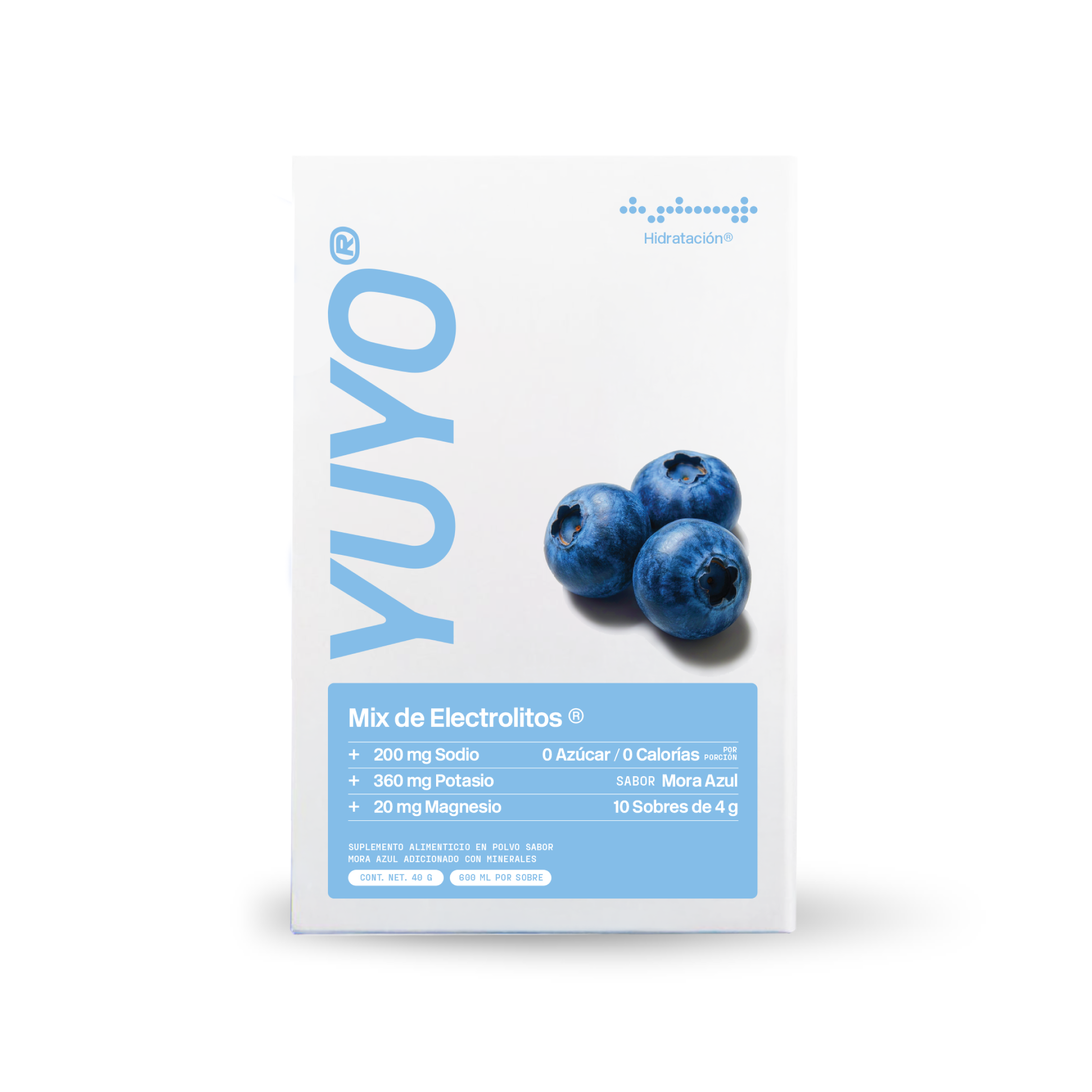 YUYO MIX DE ELECTROLITOS-CAJA C/10 SOBRES