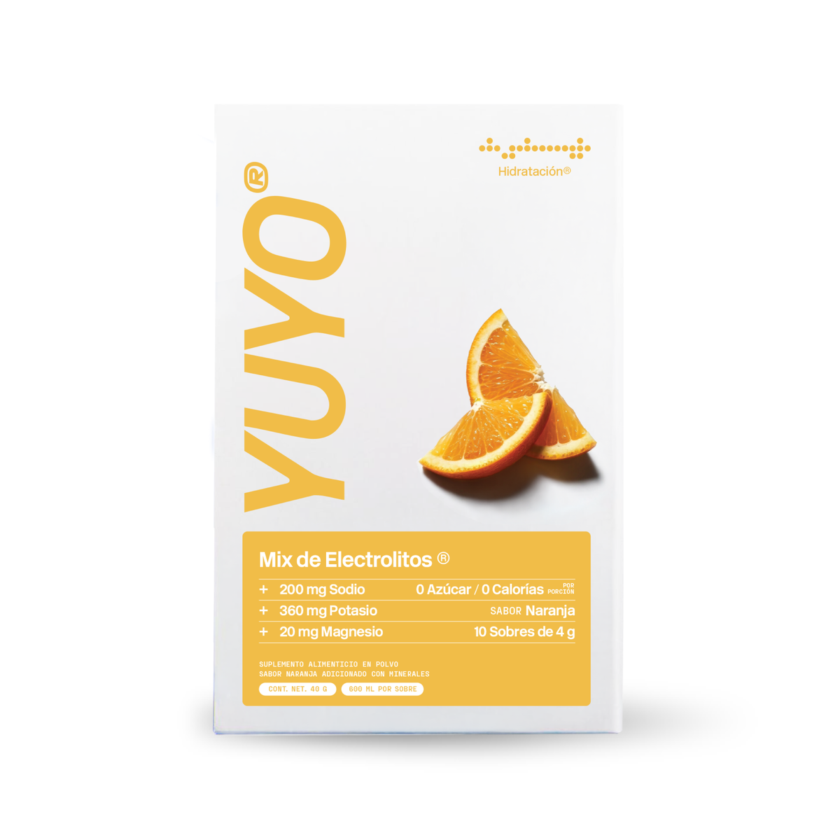 YUYO MIX DE ELECTROLITOS-CAJA C/10 SOBRES