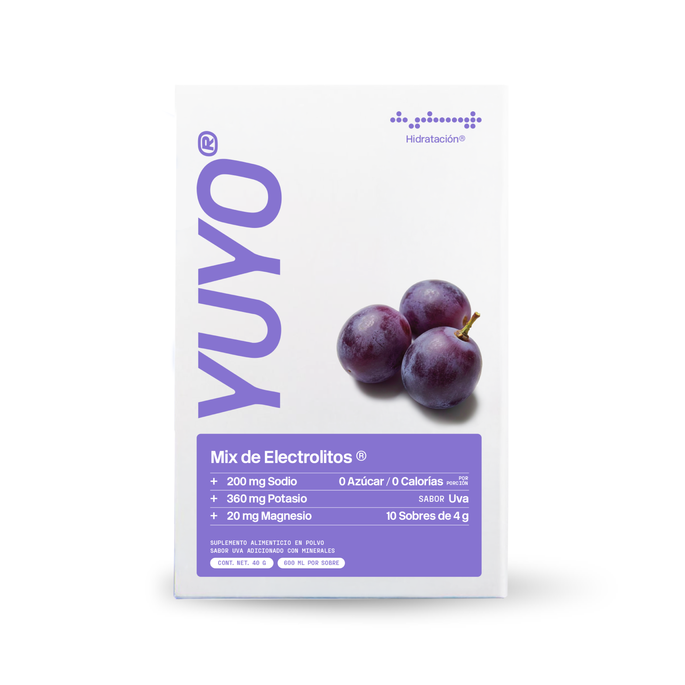 YUYO MIX DE ELECTROLITOS-CAJA C/10 SOBRES