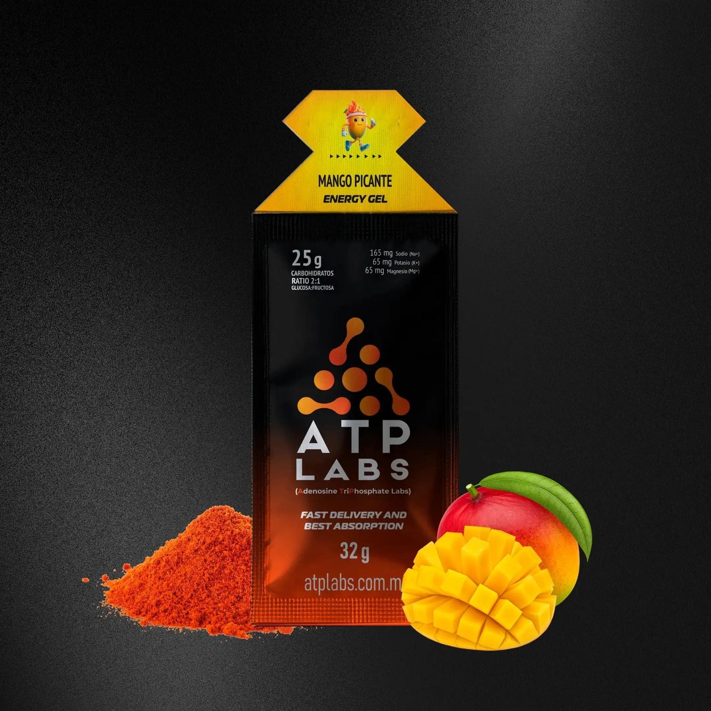 ATP LABS-GELES DEPORTIVOS 25GR CARBS