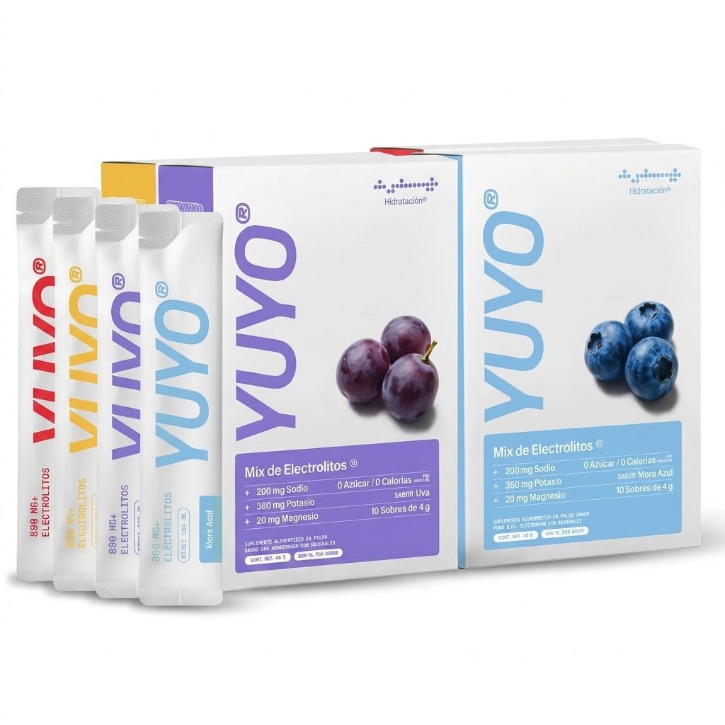 YUYO MIX DE ELECTROLITOS-CAJA C/10 SOBRES